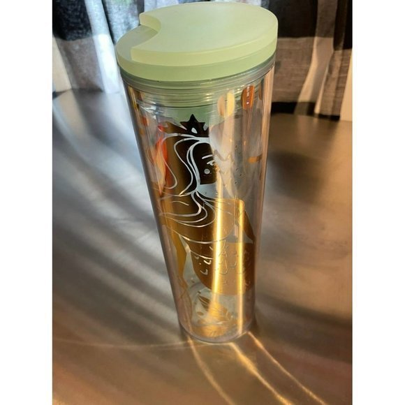 Starbucks Gold‎ Siren Mermaid Cold Cup - Picture 2 of 7
